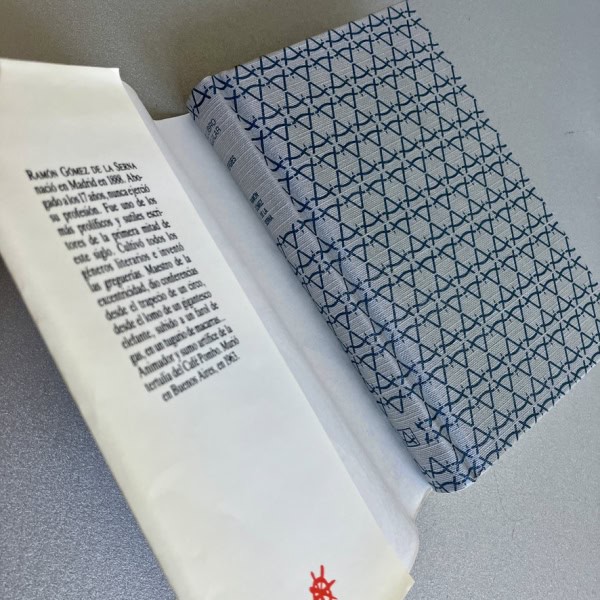 Libro Efigies, Gómez de la Serna, Aguilar 1989