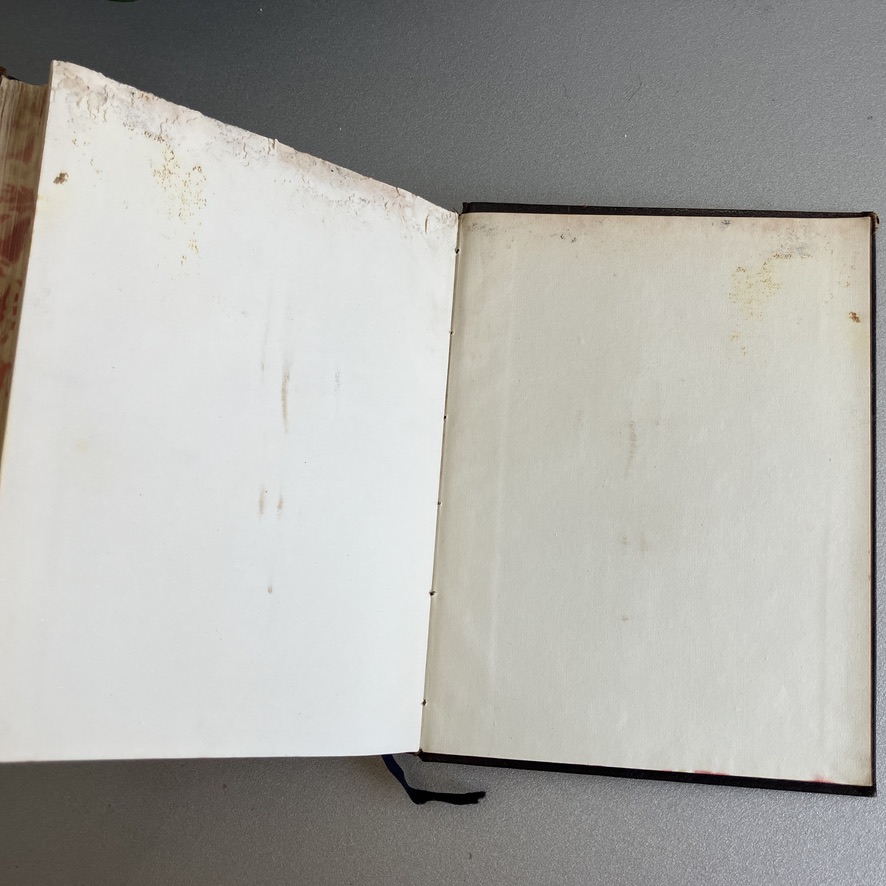 Páginas deterioradas