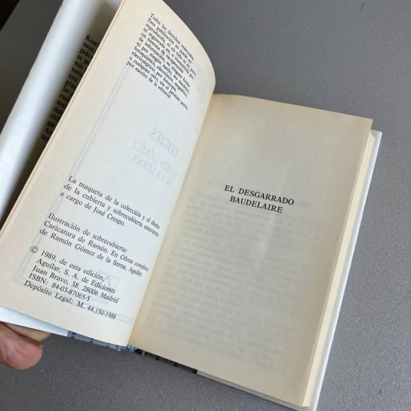 Título libro de Gómez de la Serna