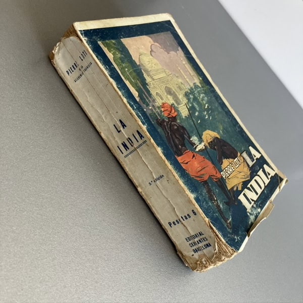 lomo La India, Pierre Loti | Editorial Cervantes, Barcelona, 1931