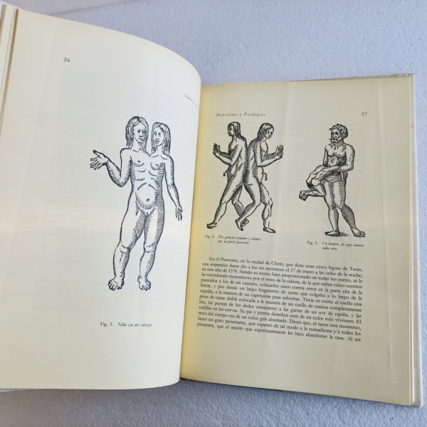 Monstruos y prodigios — Ambroise Paré | Siruela 1987 Primera Edición - Biblioteca Sumergida