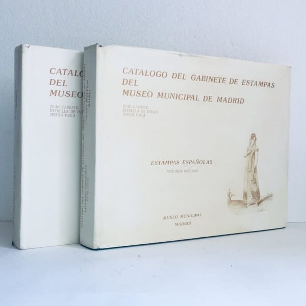 Estampas españolas Grabado 1550-1820 | Carrete De Diego Vega | Museo Municipal Madrid 1985