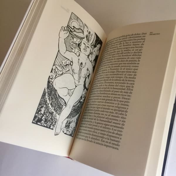 Ilustración Historias sobre todo inverosímiles — Alasdair Gray | Minotauro 1995 Primera Edición
