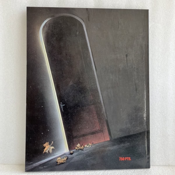 Contraportada: La enfermedad del sueño | José María Beroy | Toutain Editor 1988 1ª edición