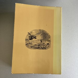 Contraportada Los trabajadores del mar — Victor Hugo | Facsímil edición 1866 | Soto Hidalgo 1980 | Ilustrado | Libro coleccionismo