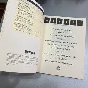 Poesía Revista ilustrada nº 18-19. Ministerio de Cultura 1983 | Gonzalo Armero | Williams Lovecraft Moreno Villa | Coleccionismo revistas