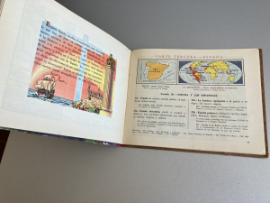 Geografía Primer Grado, Edelvives, 1960. Libro escolar ilustrado