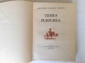 "Tierra Purpúrea" - G. E. Hudson - Ed. Kraft 1956 - Ilustrado por Castells Capurro