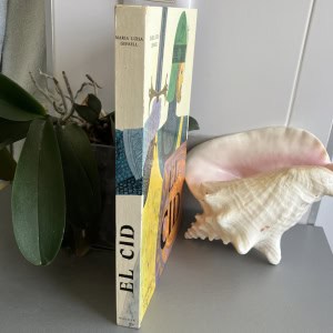 El Cid, María Luisa Gefaell | Noguer 1965 | Ilustrado László Gál - Libro infantil antiguo