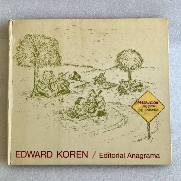 Precaución música de cámara — Edward Koren | Anagrama 1983 | The New Yorker. Humor gráfico. Libro ilustrado