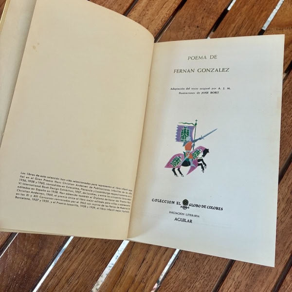 Libro de colección El Globo de Colores - Aguilar