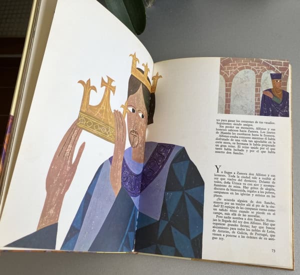 El Cid, María Luisa Gefaell | Noguer 1965 | Ilustrado László Gál