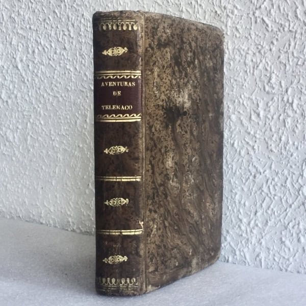 Las aventuras de Telémaco — Fénelon | Madrid Fuentenebro 1827 | Plena piel | 23 láminas grabadas