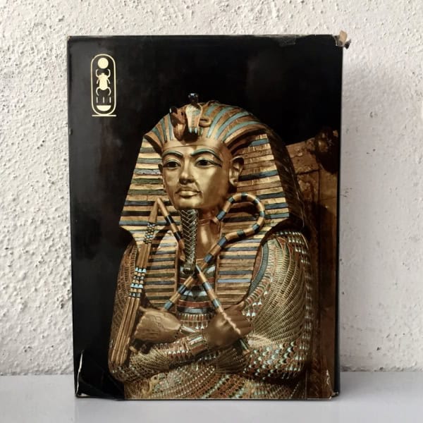 Tutankhamen Vida y muerte de un faraón — Desroches Noblecourt | Noguer 1963 Primera Edición | 75 fotografías