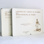 Estampas españolas Grabado 1550-1820 — Carrete De Diego Vega | Museo Municipal Madrid 1985 | Tierno Galván | 2 tomos | Arte grabado español