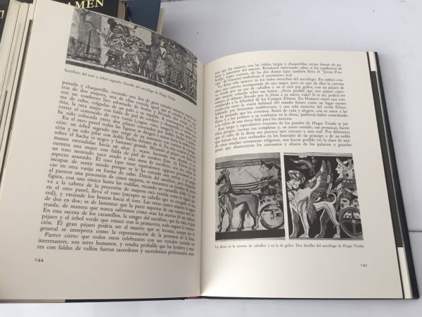 Libro de colección Las maravillas de Creta y Micenas | Jacquetta Hawkes | Noguer 1963