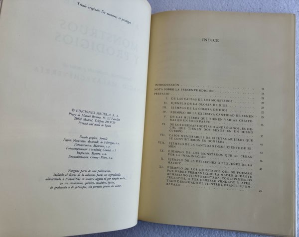 Libro antiguo de Siruela