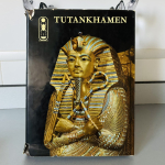 Tutankhamen Vida y muerte de un faraón — Desroches Noblecourt | Noguer 1963 Primera Edición | 75 fotografías color | Egiptología