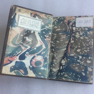 Guardas pintadas Las aventuras de Telémaco, de Fénelon - 1827 | Plena piel. Con 23 láminas grabadas