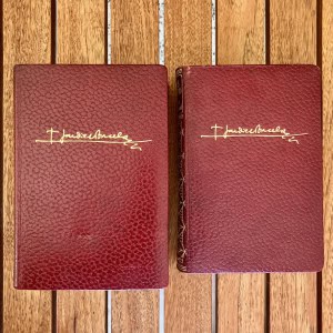 Obras Completas Jardiel Poncela: Tomos I y III | Ahrmex México 1958 Primera Edición | Teatro novela humor español | Libro antiguo piel