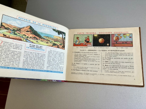 Geografía Primer Grado, Edelvives — Editorial Luis Vives, Zaragoza, 1960 - Libro escolar ilustrado