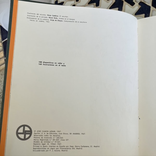 Aguilar Librofilm, 1967 | 100 diapositivas Museo París