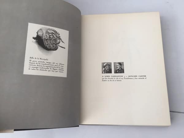 Vida y muerte de un faraón — Desroches Noblecourt | Noguer 1963 Primera Edición - 75 fotografías