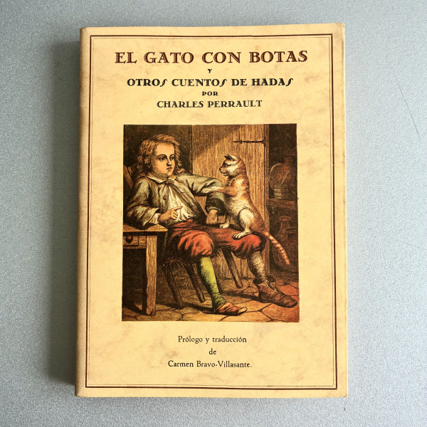 El gato con botas y otros cuentos de hadas, Charles Perrault — Olañeta, 1986 | Érase una vez...