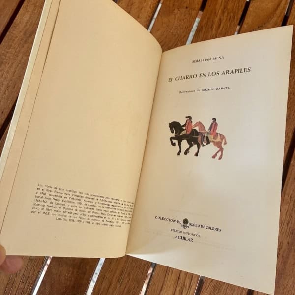 El charro en los Arapiles, Sebastián Mena — Aguilar, 1966 | El Globo de Colores